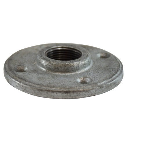 1” Galvanized Round Floor Flange Nipples And Fittings 64694