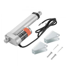 12V Linear Actuator 6-Inch Stroke 330 LBS IP54 Mounting Bracket