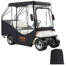 4 Passenger Golf Car Cover 600D Polyester Full Cover for Waterproof and Sunproof COV-24