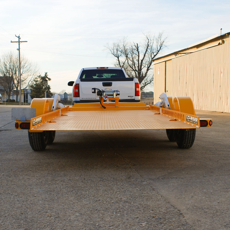 Lo-Riser IPT4-816 Trailer Ground Level Loading to Travel Height - IPT4-816