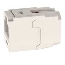 1 Port Mini-Com Cat5e UTP RJ45 Coupler Module Polycarbonate CC5E88IW