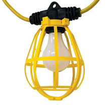 100 Feet 14/3 SJTW Plastic Guard String Light 7155SW (Pack of 2)