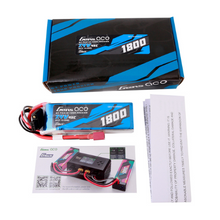 Gens Ace 1800mAh 2S1P 7.4V G-Tech Lipo Battery Pack With Deans Plug GEA182S45DGT