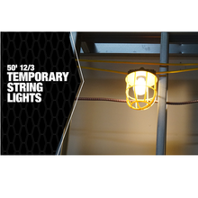 50 Feet 12/3 SJTW Metal Cage String Light 7538SW (Pack of 2)