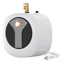 8 Gallon Compact Wall & Floor Mounted 1440W Electric Storage Water Heater D30-14VA(M,S)