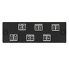 6 Port Opticom Keyed P-White LC Fiber Adapter Panel Duplex FAP6WPWTDLCZ