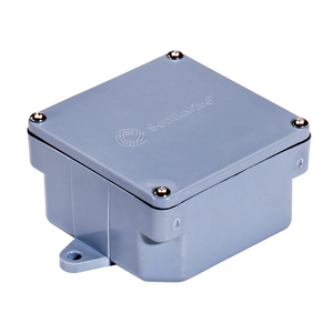 6X6X4 Inch PVC Junction Box 1225TZ (Pack of 6)