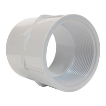 1 1/2" Schedule 40 PVC Female Adapter (Slip x Fipt) White