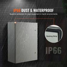 27.6 x 19.7 x 9.8 in Electrical Steel Enclosure Cold Rolled Wall Mounted Box SPT-705025