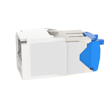 22-26 AWG Mini-Com Cat6A Shuttered Jack Module RJ45 TG Style CJH6X88TGIW