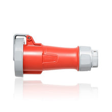Leviton 30 Amp 480V LEV Series IEC Pin & Sleeve Connector Red 330C7WLEV