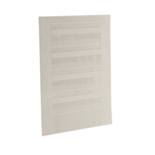Turn-Tell White Polymer Label R150X150X1J (Pack of 1000)