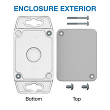 Flanged Base Plastic Box Enclosure For Wall/Surface Mount RBF32P04G10C