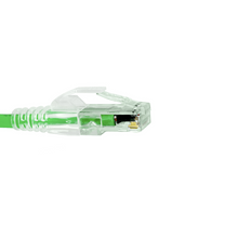 Standard Cat6 Unshielded with Bar45 RJ45 Modular Plugs Green Tint S45-1100 (100pcs/3Jar)