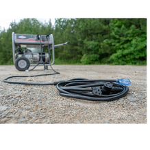 50' Ft 12/3 STW Temporary Power Generator Cordset Cables 65039101 (Pack Of 2)