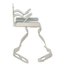 1" SNAP CLOSE CONDUIT CLIP: 1/8”-1/4” FLAN 16M24TZ (Pack of 100)