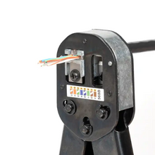 Unshielded RJ45 Passthrough Connector for CAT6A Cable RJ456AUS-100 (Pack of 100)