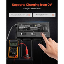 3-Bank 5A 12V Onboard Boat Charger IP68 Waterproof Smart On-Board Battery Charger