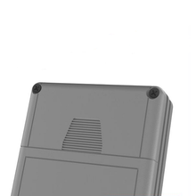 Handheld Enclosure With Pocket Clip & Industrial Battery Door M8,PC,IND,GY