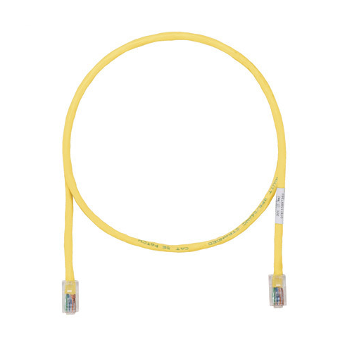 6m 24 AWG Yellow Cat 6A UTP Solid Patch Cord UTP6AX6MYL