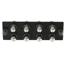 8 Port Opticom ST Fiber Optic Adapter Panel Simplex FAP8WSTZ
