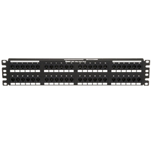 48 Port DataPatch Cat6A 10Gig Flat Punchdown Panel 2RU DP486X88TGY