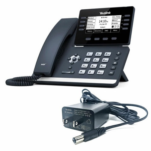 Phone to Deliver Optimum Desktop Productivity IP Phone with Power Supply YEA-SIP-T53-PSU