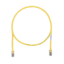 10' 24 AWG Yellow Cat 5e UTP Copper Patch Cord UTPCH10YLY