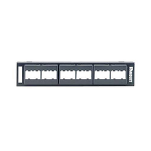 12 Port Mini-Com 89D Patch Panel Flat CPP12WBL