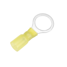 12-10 AWG Heat Shrink Ring Terminals (Pack of 25)