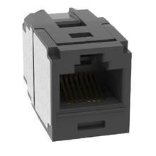 Mini-Com Cat6A 10Gig UTP RJ45 Coupler Module Polycarbonate