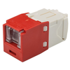 22-26 AWG Mini-Com Cat6 Shuttered Jack Module RJ45 TG Style CJH688TGRD