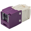 22-26 AWG Mini-Com Cat6 Shuttered Jack Module RJ45 TG Style CJH688TGVL