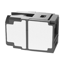 Mini-Com Cat6A 10Gig UTP RJ45 Coupler Module Polycarbonate