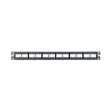 24 Port Mini-Com Modular Patch Panel Faceplate W/O Label CPP24WBLY