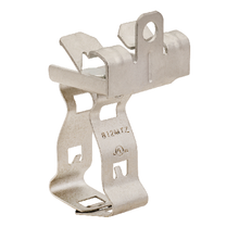 1" SNAP CLOSE CONDUIT CLIP: 1/8”-1/4” FLAN 16M24TZ (Pack of 100)