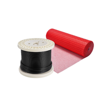 100 Sqft Radiant Floor Heating Mat System With Decoupling Membrane SHHC-1200