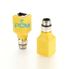 M12 D Code to RJ45 Ethernet Socket Cable Adapter PCM-HD-0081