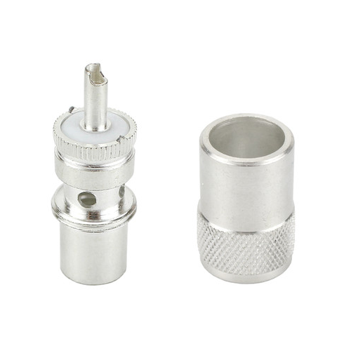 Coax UHF Series Silver Plug Connector (Pack of 10)