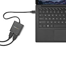 USB-C to Dual HDMI Adapter, USB Type-C Multi-Monitor MST Hub, Dual 4K 30Hz HDMI Laptop Display Extender