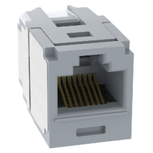 1 Port Mini-Com Cat6A 10Gig UTP RJ45 Coupler Module Polycarbonate CC6X88IG