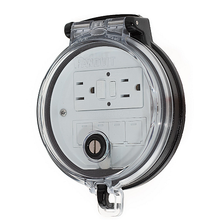 4-Inch Base Data Access GFCI Outlet DAP4BC-G0