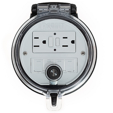 4-Inch Base Data Access GFCI Outlet DAP4BC-G0