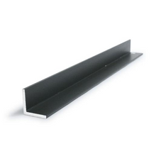 3/4" x 3/4" x 1/16" Equal Leg Aluminum Angle Bar 6063-T52 Black
