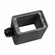 Leviton Single-Gang Portable Outlet Box Black 3059-1E
