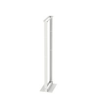 2-Post White Aluminum 45RU Rack R2PWH
