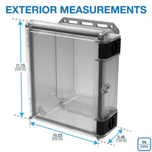 11.75" x 10.23" x 5.13" Industrial Enclosure Included Flange Kit I342HLTCBC