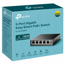 5-Port Gigabit Easy Smart Switch with 4-Port PoE+ TPL-TL-SG105MPE