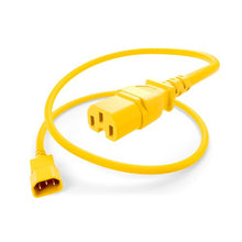 14AWG 15A C14 to C15 Heavy-Duty Power Cord Yellow