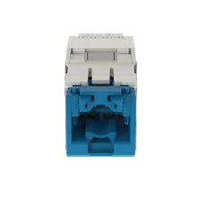 22-26 AWG Mini-Com Cat6A Shuttered Jack Module RJ45 TG Style CJH6X88TGIW